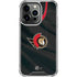 NHL Ottawa Senators Home Jersey iPhone 16 Pro Clear Case